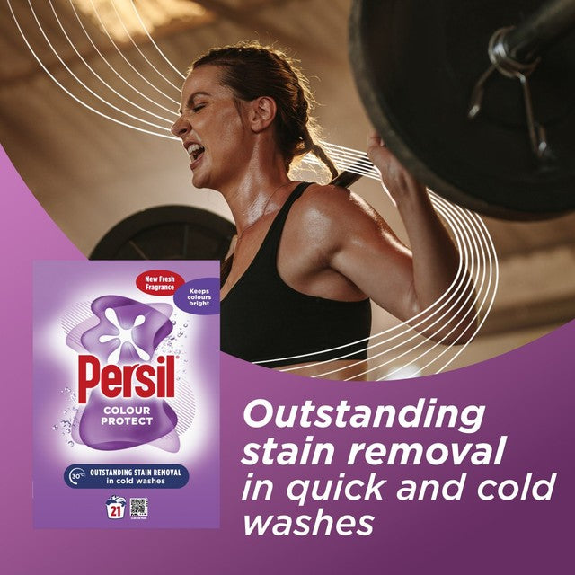 Persil Colour Protect Washing Powder 1.05kg, imported from the UK