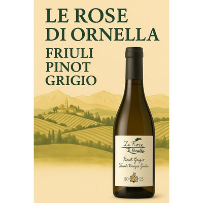 Rose di Ornella Friuli Pinot Grigio Weißwein 75cl