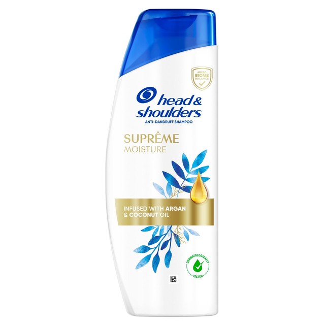 Head & Shoulders Supreme Moisture Anti-Dandruff Shampoo 400ml, UK version