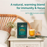 Green Origins Turmeric Latte Blend with Ginger and Cinnamon 100g, UK version