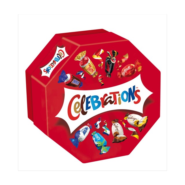 Celebrations milk chocolate assorted box 385g - British product