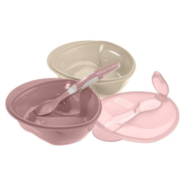 Vital Baby feeding set natural berry 2pk (British brand)