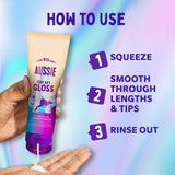 Aussie Oh My Gloss hair conditioner, imported from the UK