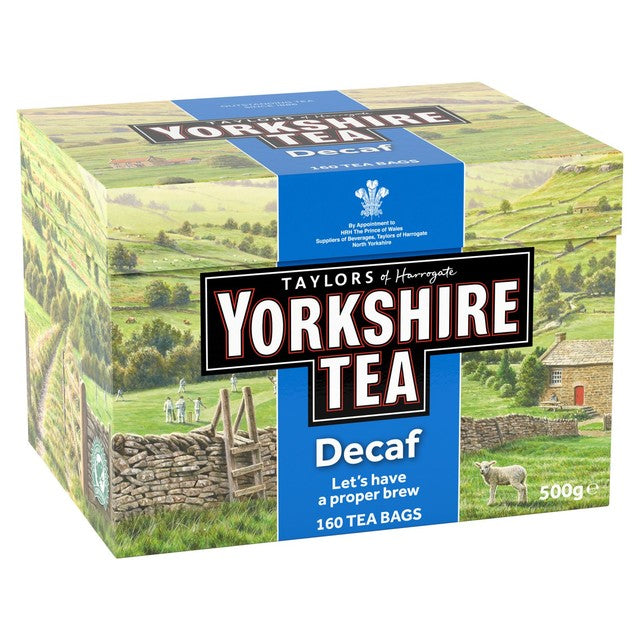 Yorkshire Tea decaf teabags 160 count (British brand)