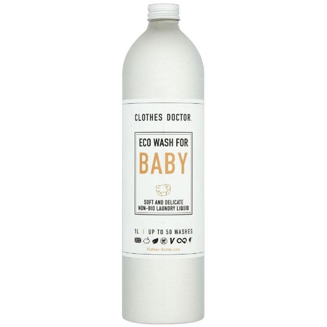Clothes Doctor Eco Liquid Baby Detergent 1L - British product