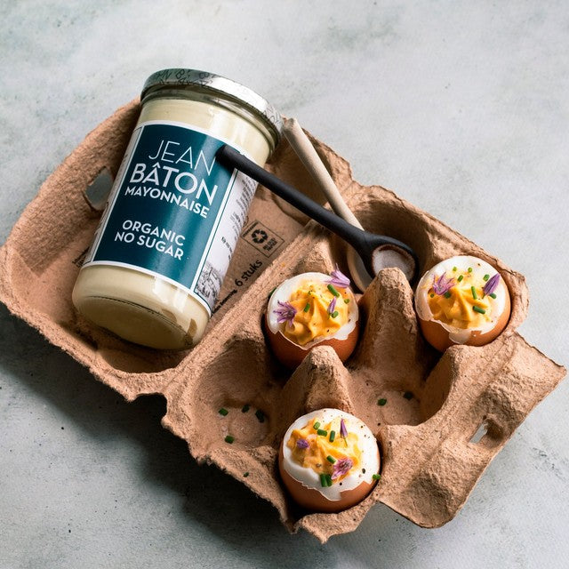 Jean Bâton Mayonnaise Organic No Sugar 245ml, UK version