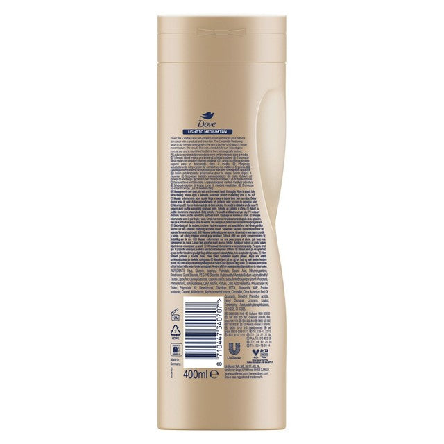Dove self tan lotion fair to medium 400ml - British product