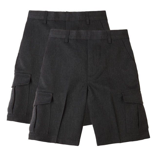 M&S Grey Cargo Shorts 13-14 Years, imported from the UK