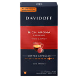 Davidoff Rich Aroma Espresso coffee capsules 10 capsules - British product