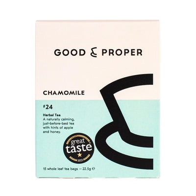 Good Proper Tea Chamomile Teabags 15 pack