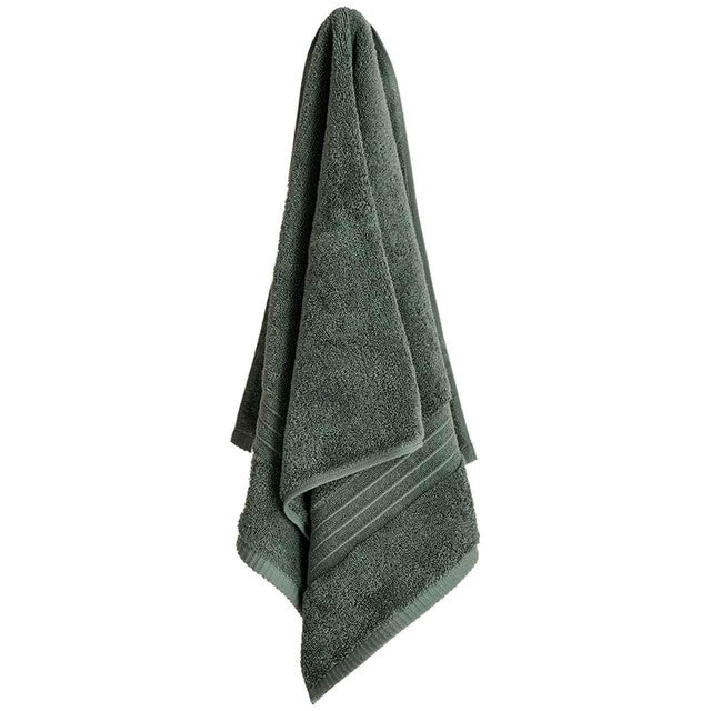 M&S Egyptian cotton bath sheet 650GSM smokey green, UK version