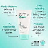 Super Facialist Clear Skin Pore Clarity Daily Exfoliator 150ml (British brand)