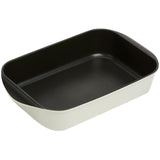 M&S cast aluminium roaster ivory 34cm, imported from the UK