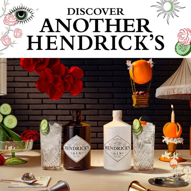 Hendrick's rose and cucumber infused gin 70cl, UK version