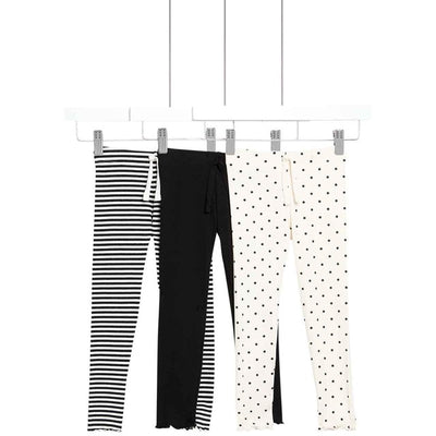 T-shirt Pois/Rayé Enfant M&S Carbone 3-4 Ans