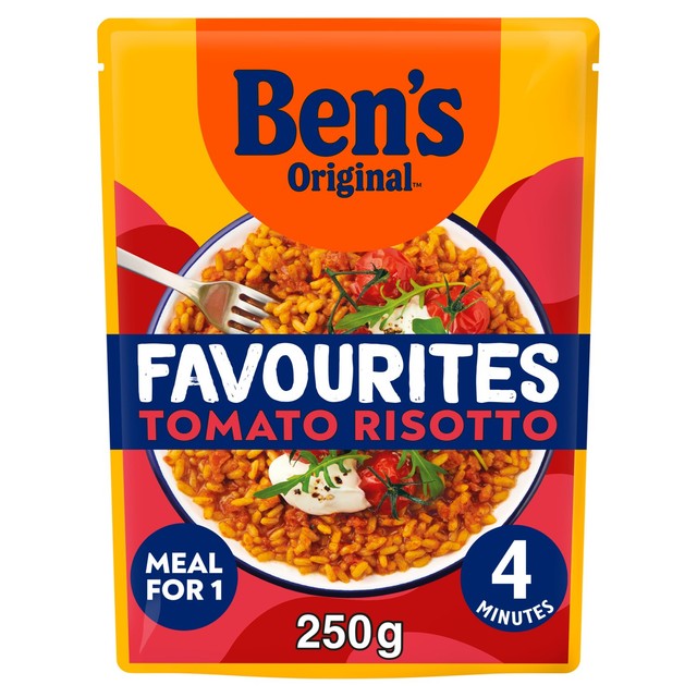 Ben's Original risotto ready meal tomato and Italian herbs 250g - British product