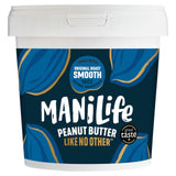 Manilife Original Roast Smooth Peanut Butter 900g, imported from the UK