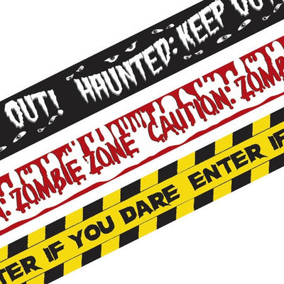 Amscan Halloween Fright Tapes Decorative Caution Tape 9.1m