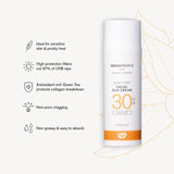 Green People facial sun cream SPF30 Scent Free 50ml, UK version