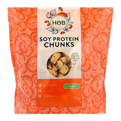 M&S Holland & Barrett Vegan Soy Protein Chunks 400g- Buy online at McGrocer