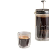 M&S small double-walled glass mug handleless (British brand)