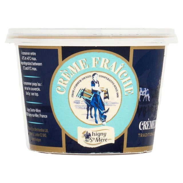 Isigny Sainte-Mère Crème Fraîche 200ml, UK version