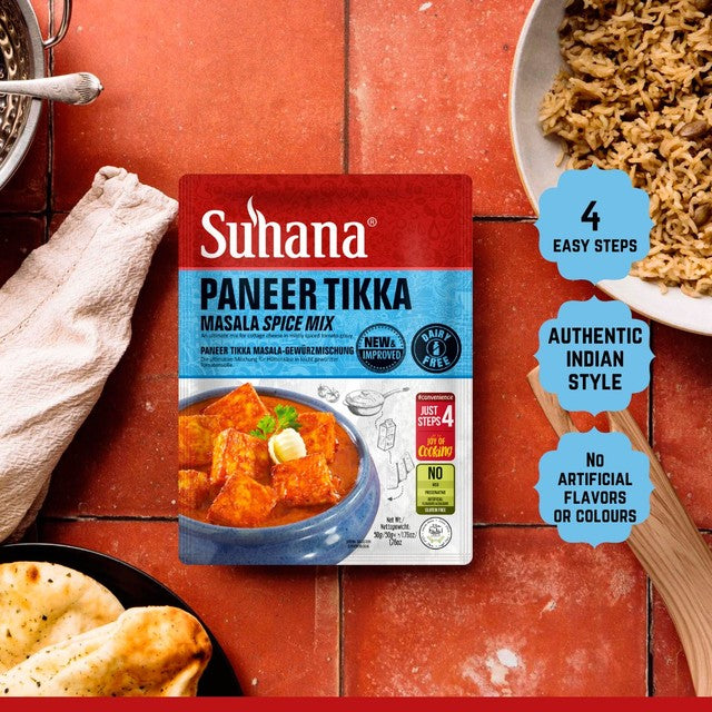 Suhana Paneer Tikka spice mix 50g (British brand)