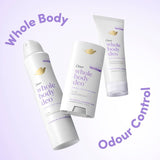 Dove whole body deodorant cream lavender and chamomile, imported from the UK