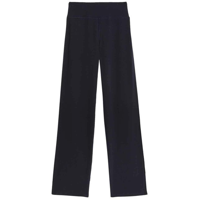 M&S Goodmove joggers in navy with side stripe, size 18, imported from the UK
