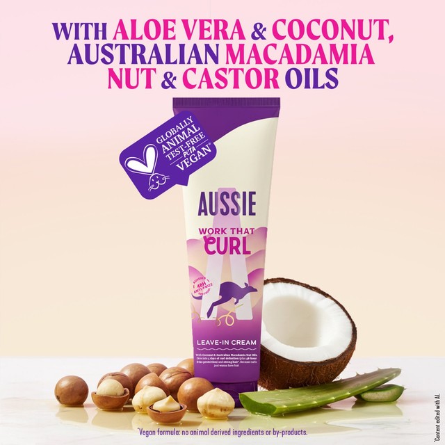 Aussie travel curl cream - British product