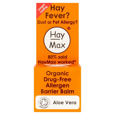 HayMax Aloe Vera Organic Allergy Barrier Balm 5ml