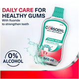 Corsodyl Fresh Mint Alcohol-Free Mouthwash 500ml - British product