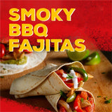 Old El Paso smoky BBQ fajita kit 500g, imported from the UK