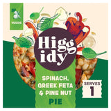 Higgidy Savoury Spinach Feta Pine Nut Pie 200g, UK version