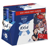 Kronenbourg 1664 Biere 0.0 alcohol-free lager in 330ml cans, UK version