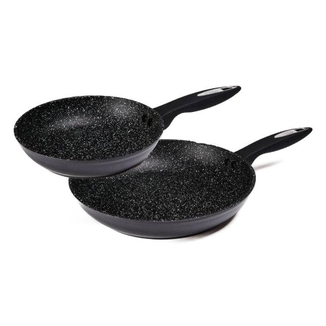 Zyliss 20cm and 28cm non-stick frying pan set (British brand)