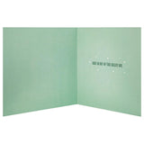 M&S Star Wars Yoda X-Wing birthday card square - British product