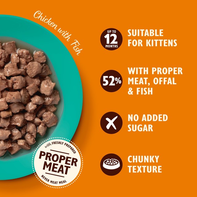 Lily's Kitchen kitten multipack chicken turkey and fish, UK version