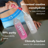 Zooki Creatine+ wild berry sachets (British brand)