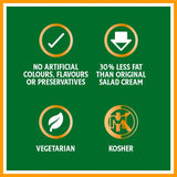 Heinz Light Salad Cream 30% Less Fat 415g, UK version