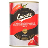 Epicure San Marzano whole peeled tomatoes 400g - British product