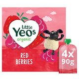 Yeo Valley Baby Food Pouch Red Berries 4 x 90g, UK version