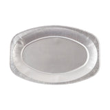 Duni oval aluminium serving platters 33cm, imported from the UK