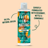 Faith in Nature Jojoba Conditioner 400ml - British product