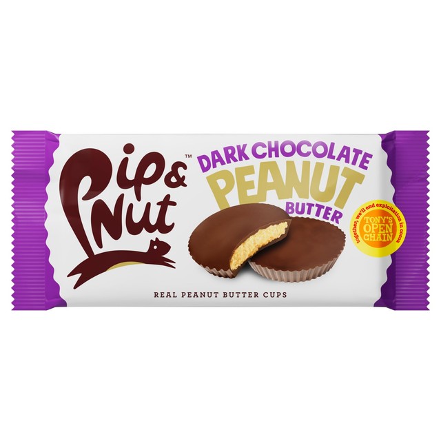 Pip Nut dark chocolate peanut butter cups 31g imported from UK