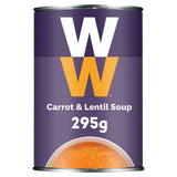 Heinz Weight Watchers carrot and lentil soup 295g, UK version