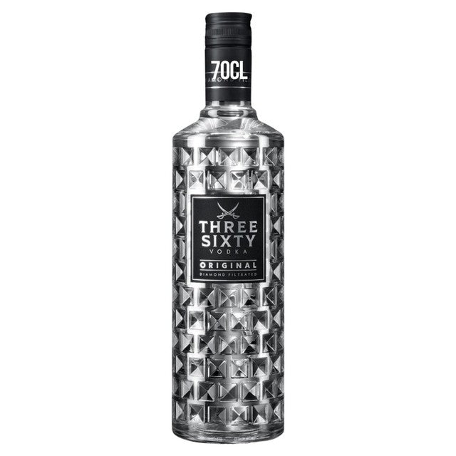Three Sixty Original Premium Vodka - British product