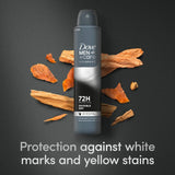 Dove Men+Care Advanced Invisible Dry anti-perspirant deodorant spray 200ml - British product