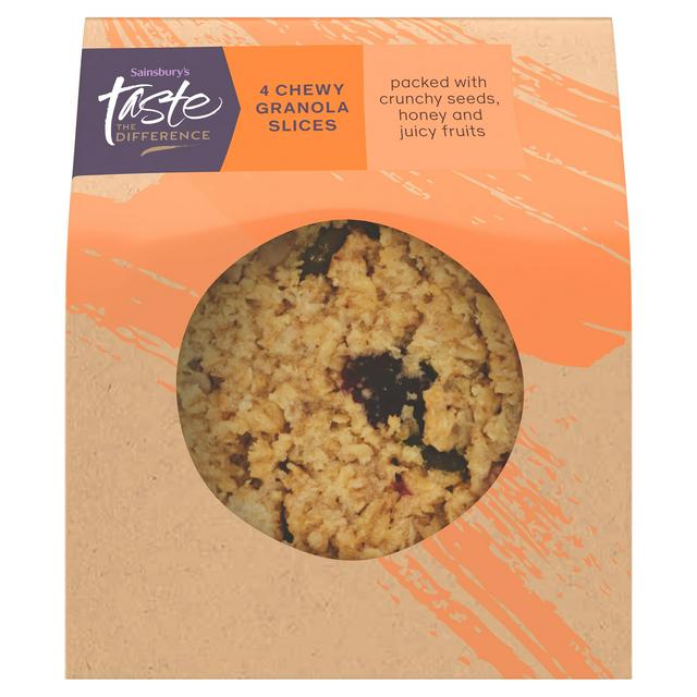 Sainsburys Chewy Granola Slices Taste Difference x4