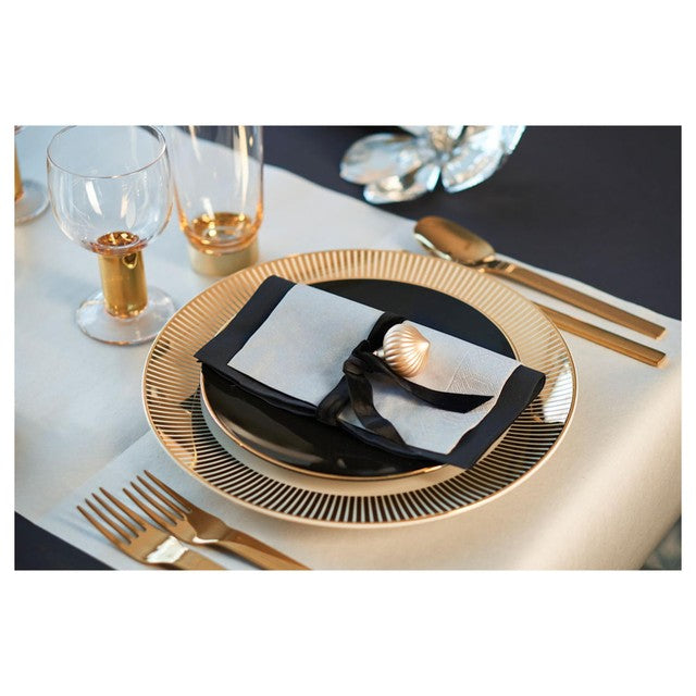 Duni silver paper napkins 20 per pack (British brand)